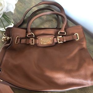 Michael Kors Large Brown Handbag Chain Strap
